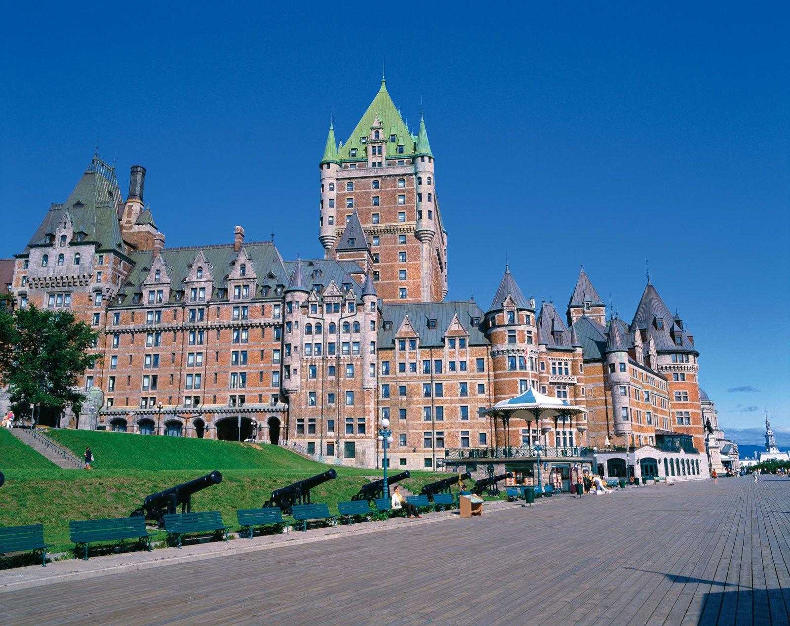 Stumble on Lovely Views from Chateau Frontenac