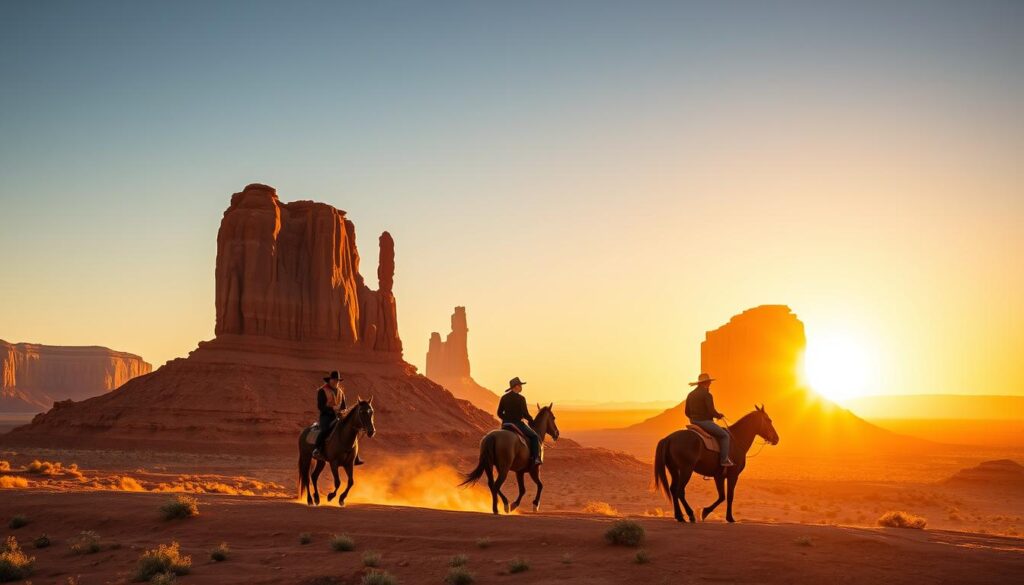 Monument Valley exploration horse riding