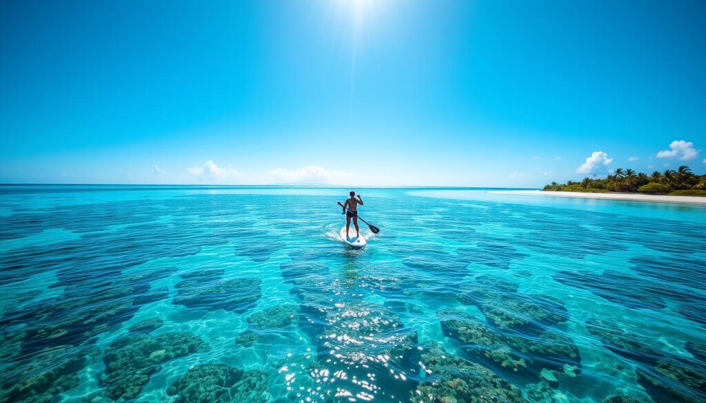 SUP experiences in the Maldives