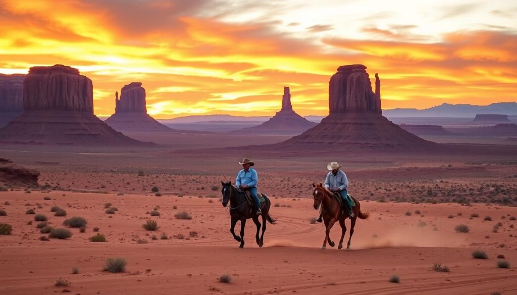 Western horseback riding